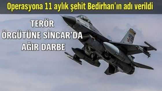 Son dakika... Sincar'a hava operasyonu! Kırmızı listedeki terörist etkisiz hale getirildi